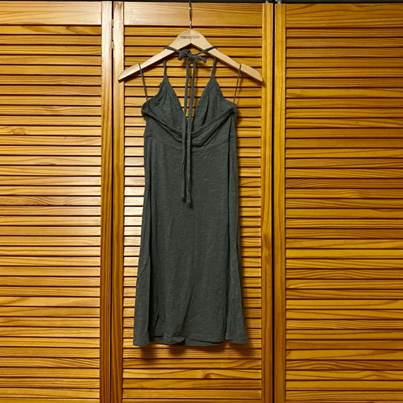 Grey Halter Dress - Picture 2 of 2